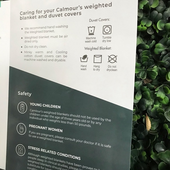 *S O L D* not available WEIGHTED BLANKET 15 LBS - Picture 8 of 8